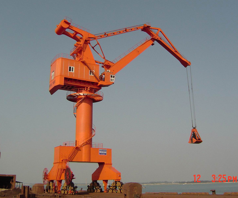 160kw 20T 30M Cargo Lifting Harbour Crane For Vessel