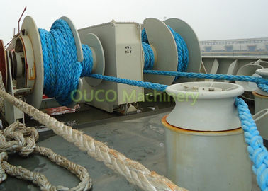 Treuils marins adaptés aux besoins du client de plate-forme de capacité, treuil électrique hydraulique d'ancre de bateau